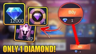 MEGA DIAMONDS TRICK - WIN TONS OF PRIZES WITH 1 DIAMOND - MOBILE LEGENDS BANG BANG