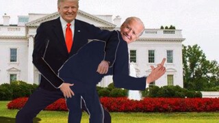 [Anime][Trump]With Every Like I'll Give Biden A Spank