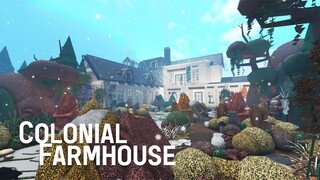 Colonial Farmhouse (Bloxburg Tour)