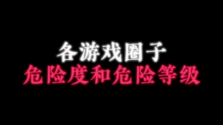 Mức độ nguy hiểm và cấp độ nguy hiểm của từng cộng đồng game