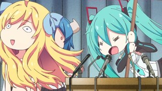 Hatsune: Menghindar! membawamu pergi~