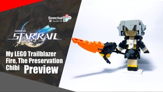 My LEGO Trailblazer (Fire, The Preservation) Chibi From Honkai: Star Rail | Somchai Ud