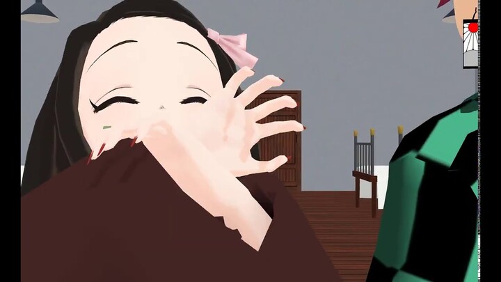 【鬼滅の刃MMD】禰豆子　ようこそジャパリパークへ!!!