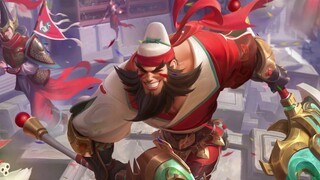 Preview of Cheng Yaojin’s new skin [Martial Arts Performance to Win Chips] in Season S23, with a swe