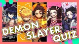 DEMON SLAYER QUIZ | EASY TO HARD | Kimetsu no yaiba | 鬼滅の刃 | Character quiz