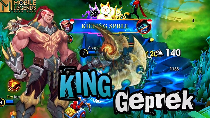 👑BALMOND KING GEPREK !! SEKALI GEPREK LANGSUNG MODAR🔥🔥