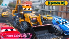Hero Cars City (Episode 8) Garbage Truck Over Racing (Part 2)