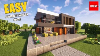 Minecraft modern house - Tutorial