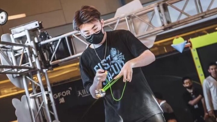 当悠悠球玩家客串街舞赛场