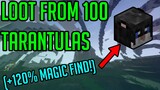 Hypixel Skyblock Loot from 100 SLAYER BOSSES with 120% MF (Black Cat) | 1 LIKE = 1 BOSS!