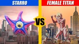 Starro vs Female Titan | SPORE