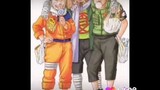 Naruto Kiba Akamaru Neji Shikamaru  y Chou Chou los mejores amigos