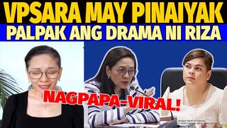 RIZA HONTIVEROS, PANG-BEST ACTRESS ANG DATINGAN. VP SARA, PUMALAG! REACTION VIDEO