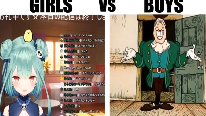 Girls Laughing vs Boys Laughing (Dr Livesey)