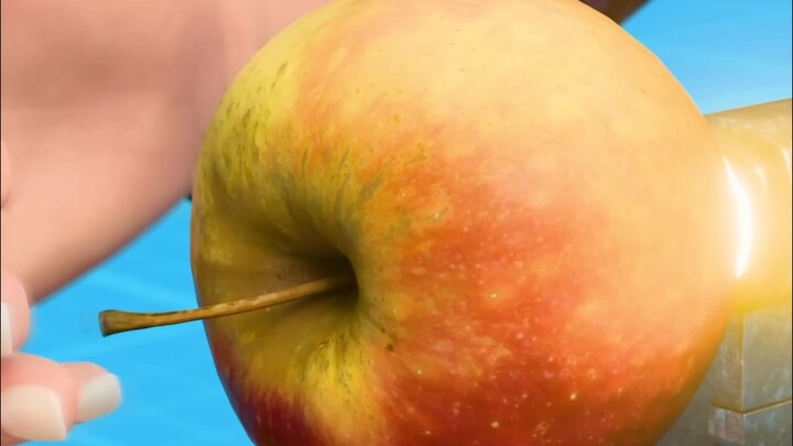 Apple-peeling machine