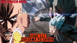 Really To Fight ! Walaupun Garou Di Pukul Saitama Tapi Masih Bisa Berdiri | Epic Fight