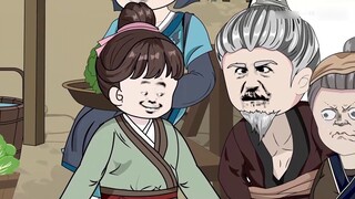 Crazy Long and Widow Zhang recognize each other. It turns out that they are husband and wife. Ye Dad