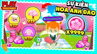 KAMUI HƯỚNG DẪN CÁCH SỞ HỮU 9999 XU HOA ANH ĐÀO TRONG PLAY TOGETHER