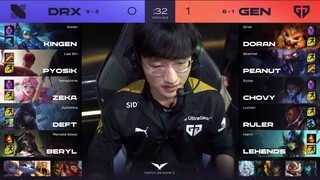 Highlights DRX vs GEN - Ván 2 _ LCK Mùa Hè 2022 _ Tuần 4 Ngày 5