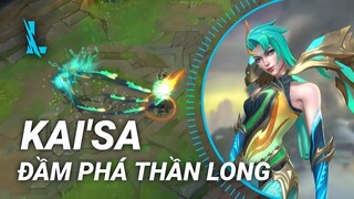 Tốc Chiến | Hiệu Ứng Skin Kai'Sa Đầm Phá Thần Long | Yugi Gaming