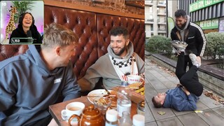 Freya's Reaction to Josh & Harry's Funniest Moments on SIDEMEN WORLD'S HARDEST FOOD CHALLENGE