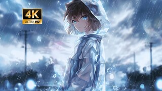 Sharing 4K dynamic wallpaper of "Rainy Day Haibara Ai"