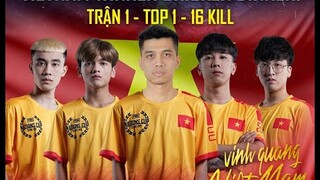 [PUBG VN]: QNT Cảm xúc vỡ òa khi PUBG VN giành TOP 1 THẾ GIỚI