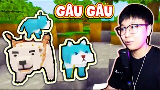 PHIÊU LƯU CÙNG BÁC GẤU VÀ GIA ĐÌNH CÚN - Mini World Sinh Tồn | Tập 13 | Sheep