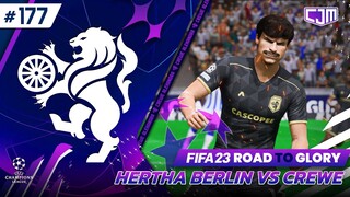 FIFA 23 Crewe Alexandra Road To Glory | Tandang Ke Olympiastadion Lawan Hertha Berlin #177