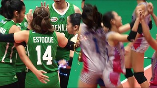 NCAA women's volleyball game for April 24
