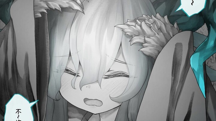 “Ah~ meow~ oops! Stop petting my head!!”