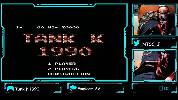 Tank K 1990 Speedrun 8:59