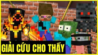 [ Lớp Học Quái Vật ] Tìm Bộ Ba Hủy Diệt Để Cứu Thầy #TậpCuối | Minecraft Animation