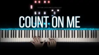 Bruno Mars - Count On Me | Piano Cover with Violins (with Lyrics)