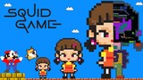 Mario Bros and Toki Dog vs the Giant Doll Squid Game maze (part 2) | Game animation