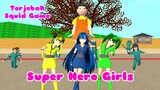 Super Hiro Girls | Terjebak Permainan Squid Game 2 | Drama Sakura School Simulator #4