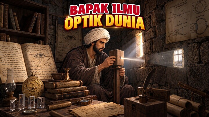 Dikurung Sebagai Tahanan, Ia Justru Mengubah Cara Dunia Melihat Cahaya | Ibnu Al-Haytham