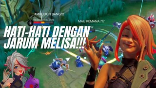 Jarum MELISA bikin lawan SAKIT HATI!!!!