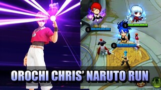 DYRROTH'S KING OF FIGHTER SKIN - OROCHI CHRIS GAMEPLAY