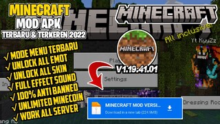 Minecraft mod apk terbaru 2022 || Unlock All skin Keren || Mode god