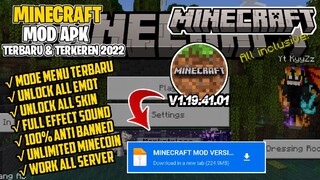 Minecraft mod apk terbaru 2022 || Unlock All skin Keren || Mode god