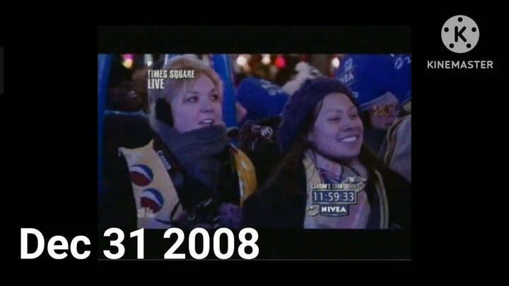Time Square Countdown Ball Drop Eve (2009-2026)