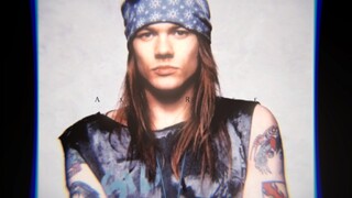 Johnny's prototype? Axl Rose, the lead singer of the American band Guns N' Roses