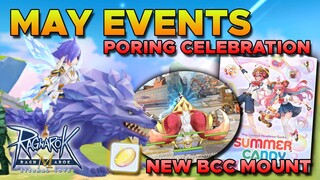 FREE FREYR COIN & BCC MOUNT IN THIS PORING CELEBRATION MAY EVENT - RAGNAROK MOBILE