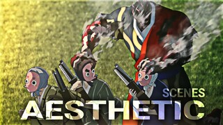 Aesthetic 4k Clips | Demon Slayer Season 3 Aesthetic Scenes | Anime Aesthetic Clips 4k