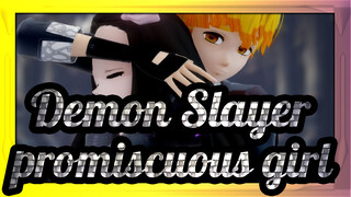 Demon Slayer|[MMD/Zenitsu]promiscuous girl