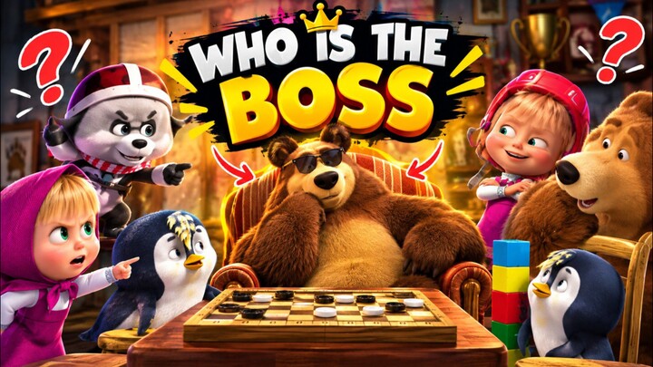 Who Is the Boss? 😂🔥 | Funny Cartoon Adventure | 3D Animation