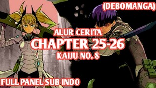 Alur Cerita KAIJU NO. 8 Chapter 25,26 - SENJATA KHUSUS KIKORU, HOSHINA VS KAIJU TANDUK SATU