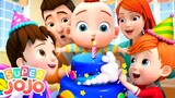 Happy Birthday Song + More Nursery Rhymes & Kids Songs - Super JoJo