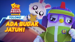 Tolong! Ada Budak Jatuh! | Episod 11 | Didi & Friends Rescue Squad